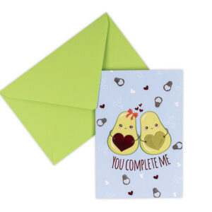 Biglietto augurale Pop You complete me
