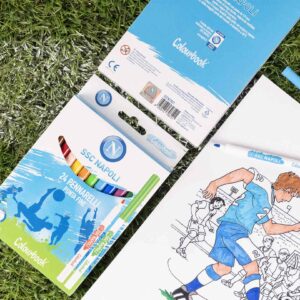 Ambientata pennarelli SSC Napoli 24 colori