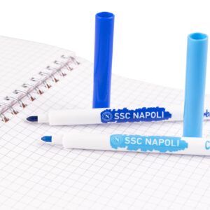 Dettaglio punta pennarelli SSC Napoli