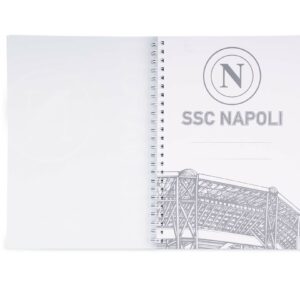 Frontespizio quaderno A5 a spirale SSC Napoli