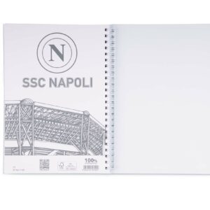 Risguardia quaderno A5 a spirale SSC Napoli