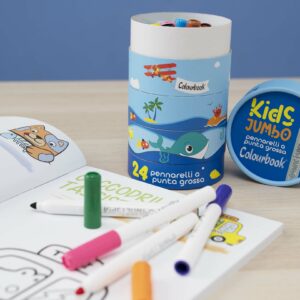 24 pennarelli punta grossa Kids Jumbo ambientata