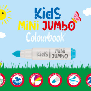 informazioni mini pennarelli punta conica kids jumbo