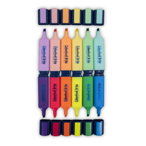 Dettaglio set 12 evidenziatori Iris Rainbow Selection