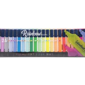 Set 24 evidenziatori Iris Rainbow Selection