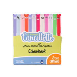 Set penne Cancellotte Inchiostro blu Set 10 penne Cancellotte +2 omaggio. Inchiostro blu.