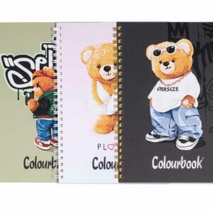 Quaderni a spirale A4 Funny and Bears Quaderni a spirale A4 Funny and Bears