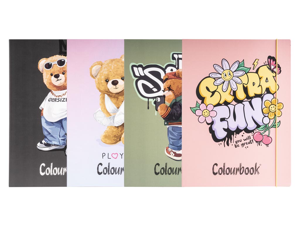 Cartelline portadocumenti A4 Funny and Bears