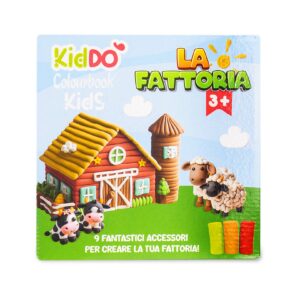 Fronte set plastilina Kiddò La Fattoria