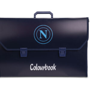 Fronte valigetta con tracolla SSC Napoli 35x50cm