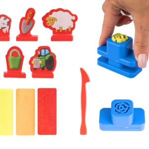 Kit set plastilina Kiddò La Fattoria