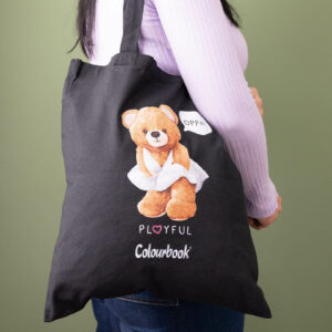 Indossato shopper in cotone Marilyn