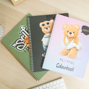 Quaderni a spirale A4 Funny and Bears ambientata