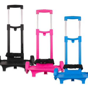 Trolley porta zaino Colourbook carrello porta zaino Colourbook. 3 varianti di colore.