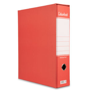 dettaglio dorso singolo registratore con custodia Colour rosso dorso 8cm